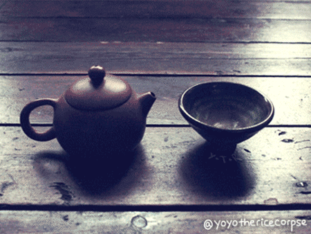 卡通图标奶茶色背景手机壁纸图片