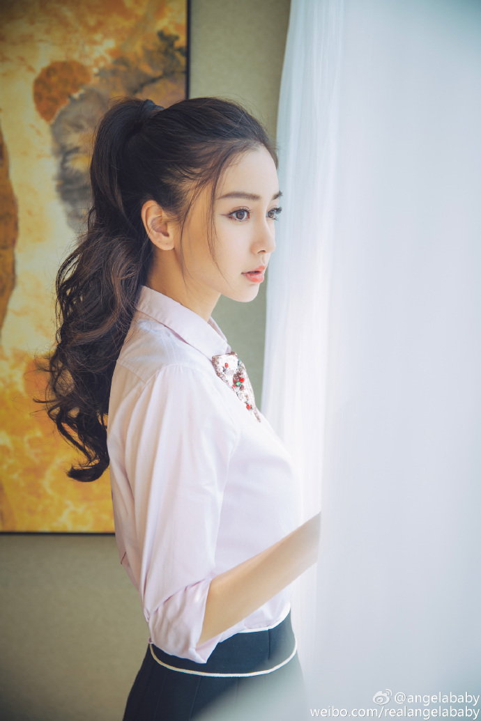 中国内地上海影视女演员Angelababy杨颖最新写真图片图片