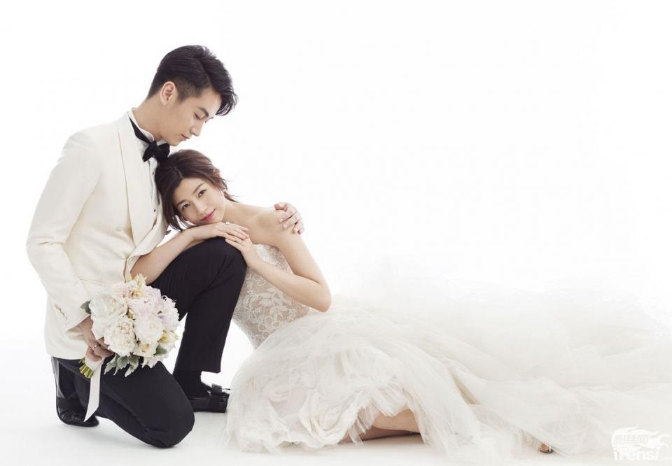袁弘张歆艺婚纱照图片 浪漫纯真又甜蜜图片