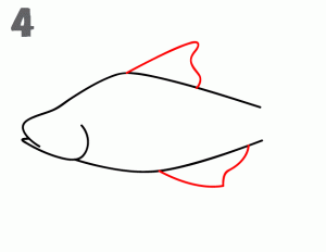 鸭子简笔画步骤图图片：教您怎么画鸭子图片