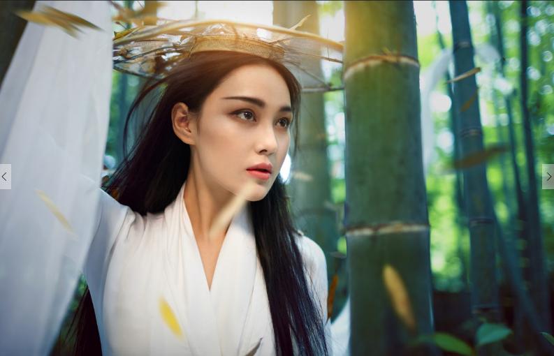 张馨予侠骨柔情古风写真图片图片