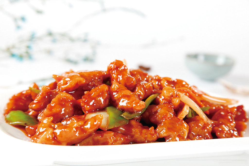 爆炒乌鸡图片桂林美食图片图片