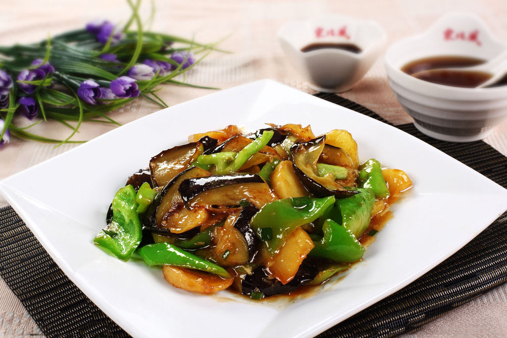 高清美食东北地三鲜图片图片