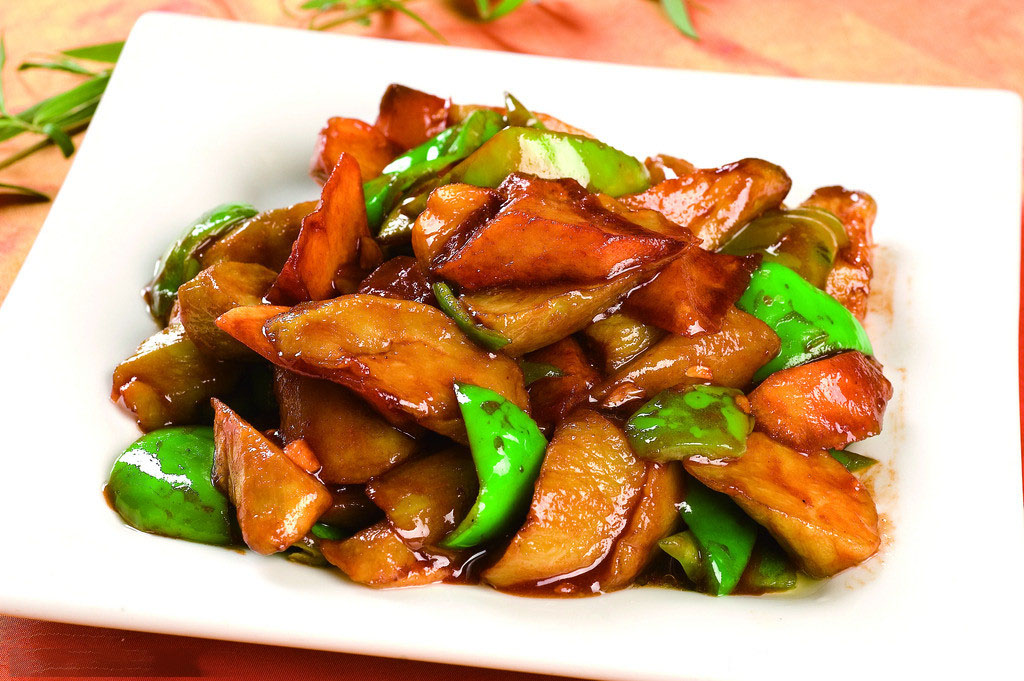 高清美食东北地三鲜图片图片