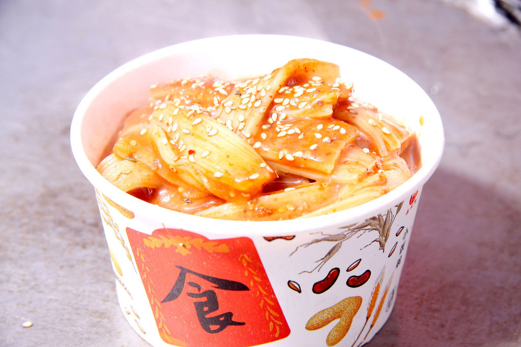 东北烤冷面图片   东北美食图片图片
