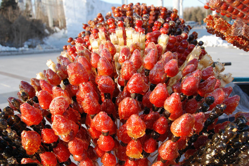 东北糖葫芦图片   东北美食图片图片