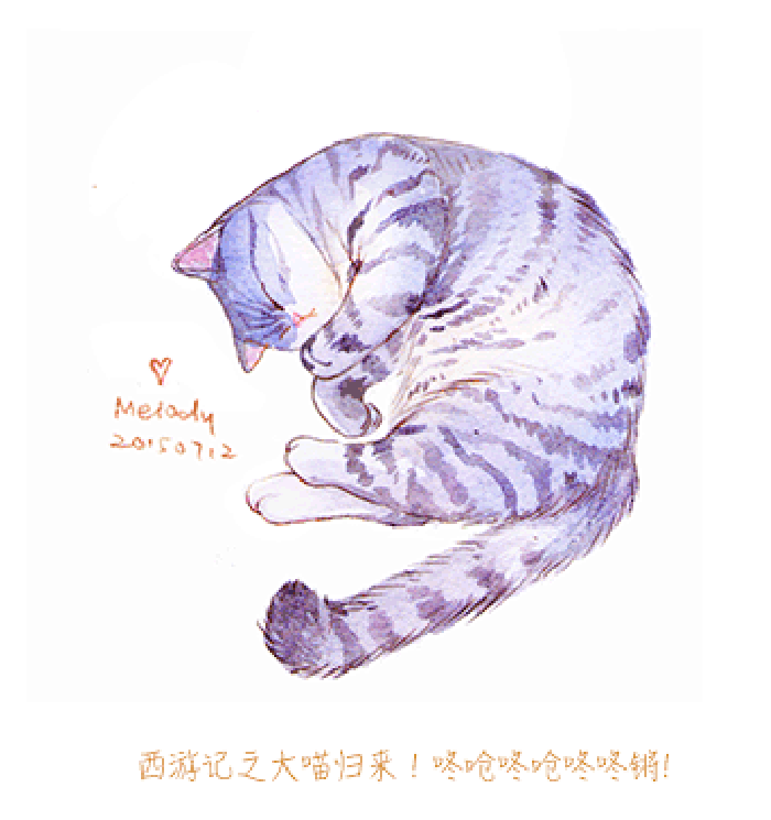 微博漫画家郭斯特的猫可爱动物写真图片图片