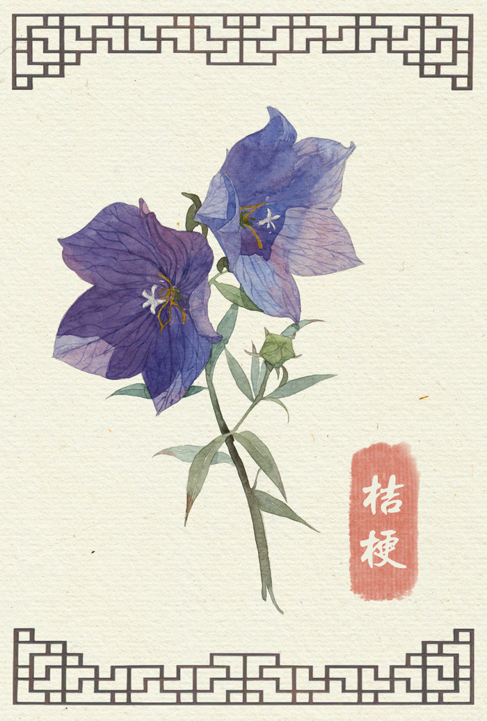 小清新水彩手绘手机壁纸图片