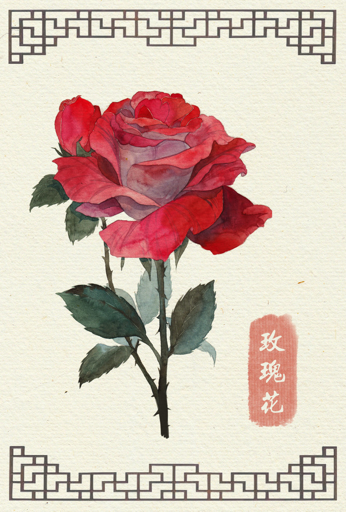 小清新水彩手绘手机壁纸图片