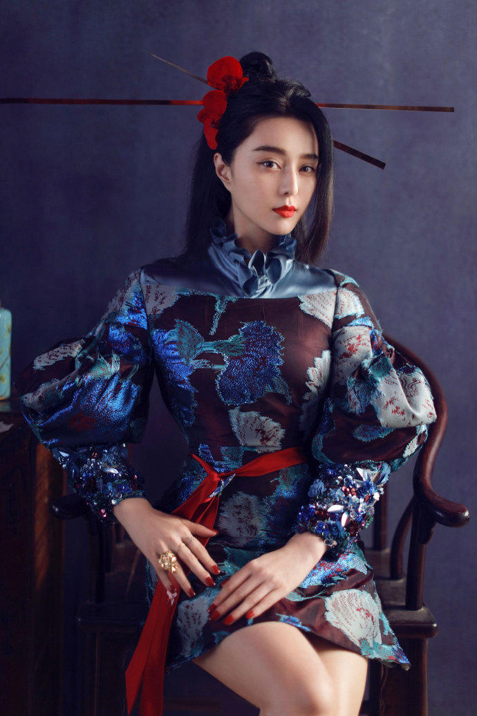 内地山东青岛女演员范冰冰古典唯美造型写真完美诠释了东方之美霸气范爷图片