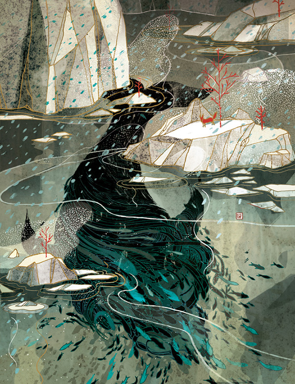 脑洞大开的创意插画作品图片：越看越觉得有趣！图片