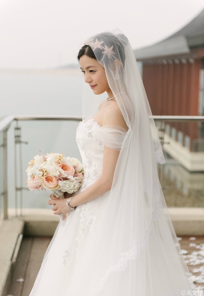 袁弘张歆艺婚纱照图片 浪漫纯真又甜蜜图片