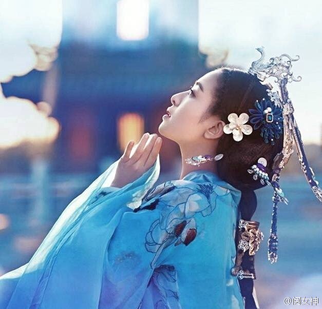 张含韵清纯甜美写真图片图片
