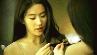第一届金鹰女神刘亦菲gif动态图片集锦 神仙姐姐图片