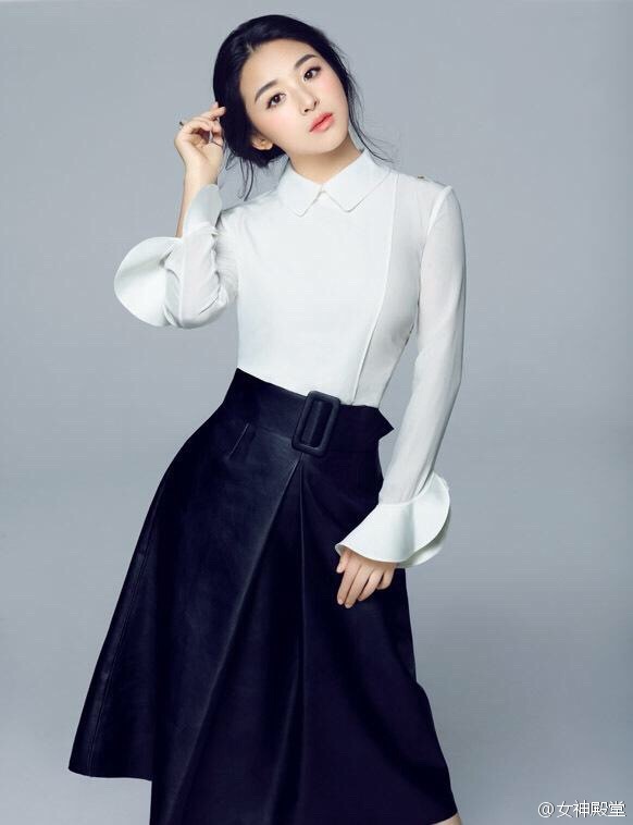 张含韵清纯甜美写真图片图片