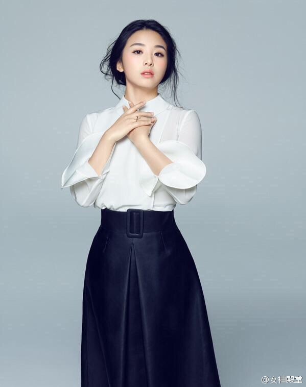 张含韵清纯甜美写真图片图片