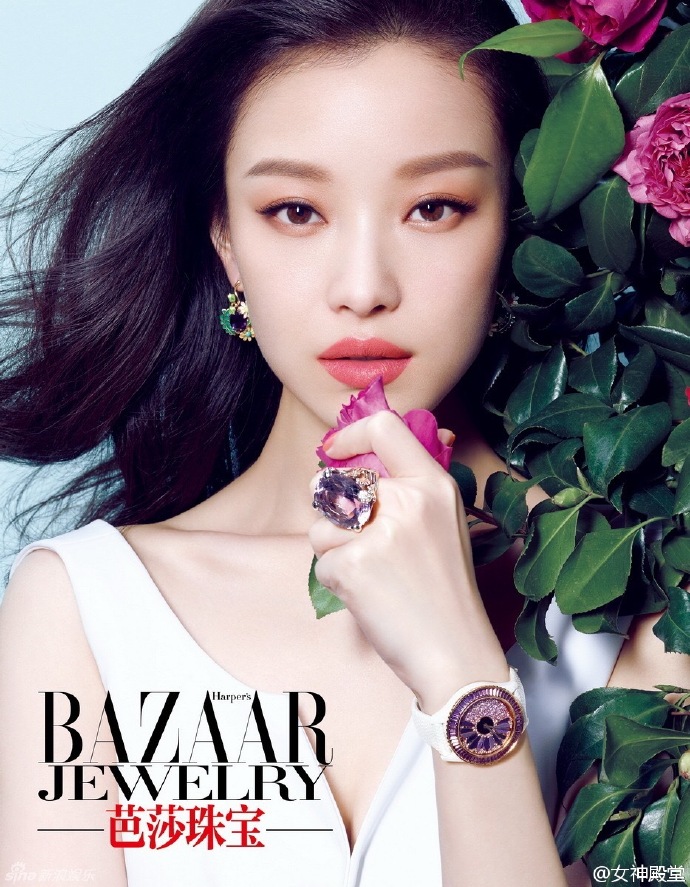 倪妮v和angelababy 共同上某杂志封面图片图片