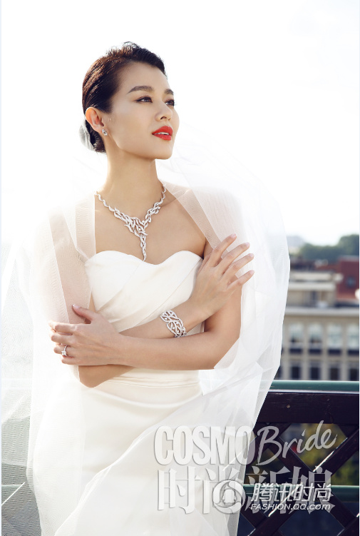 林心如时尚杂志性感写真大片 女神范十足图片