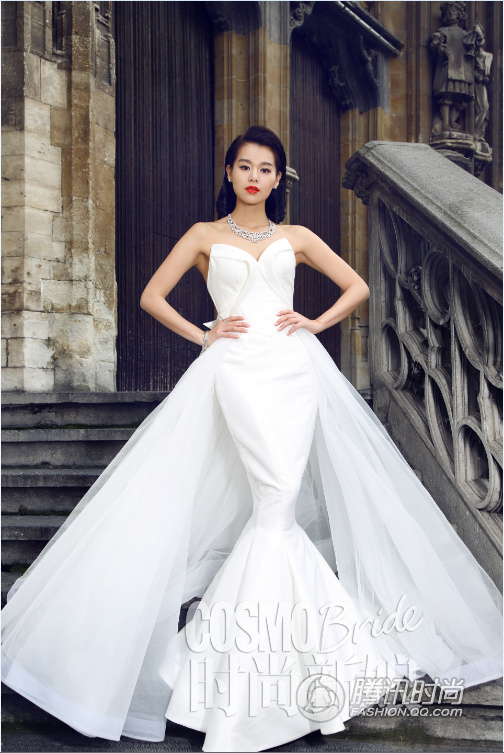 林心如时尚杂志性感写真大片 女神范十足图片