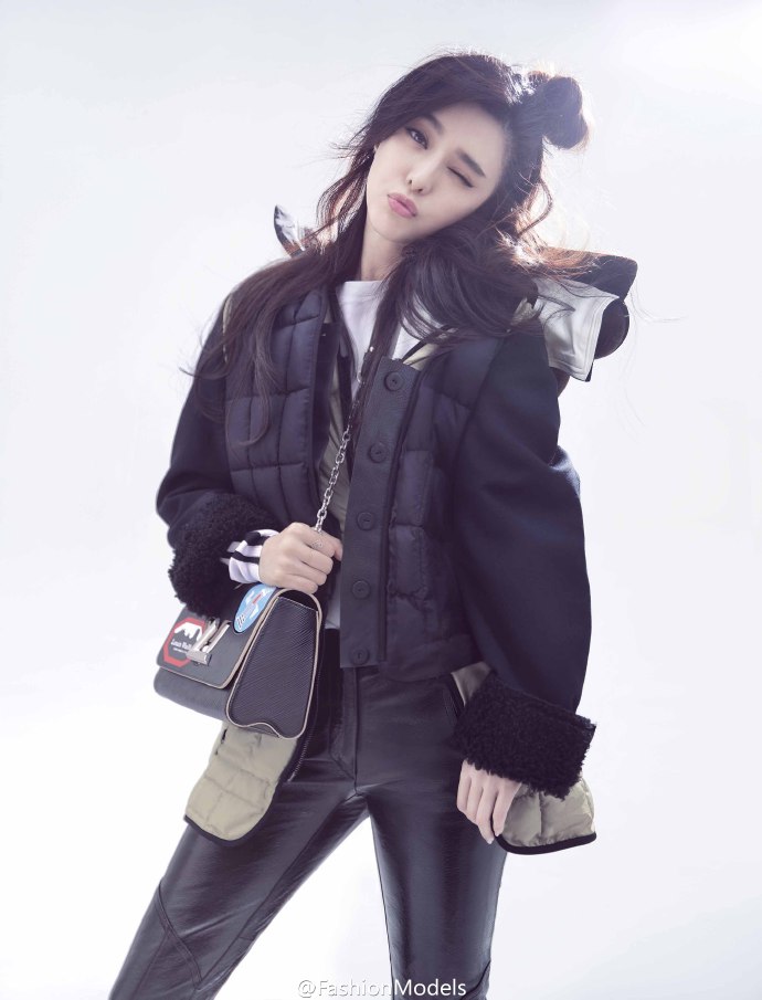 韩团miss A成员孟佳时尚杂志写真图片