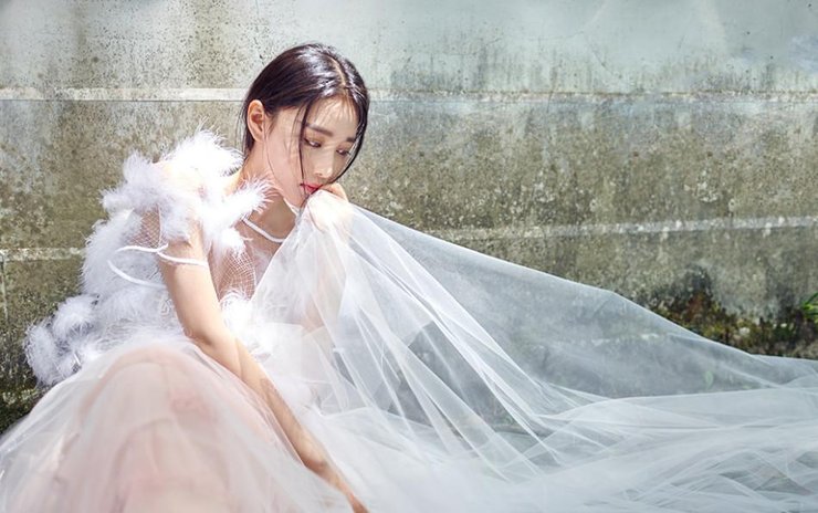 李晨绯闻女友张馨予薰衣草唯美高清艺术写真图片合集图片