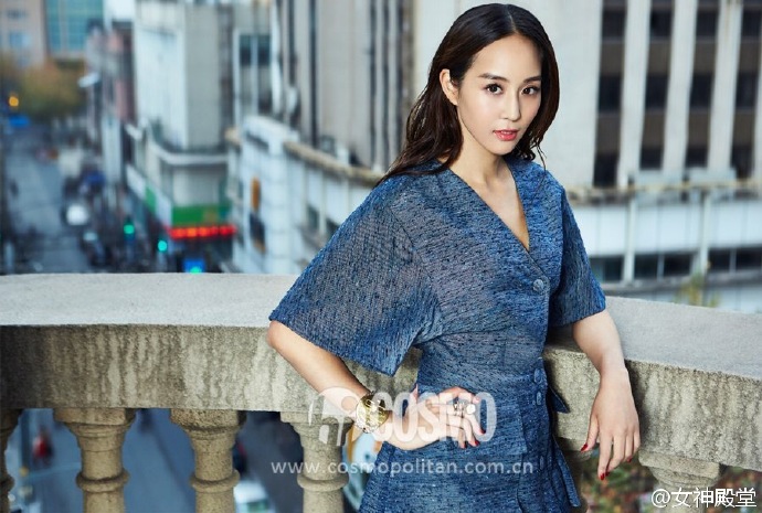 黄正音帅气时尚杂志写真图片