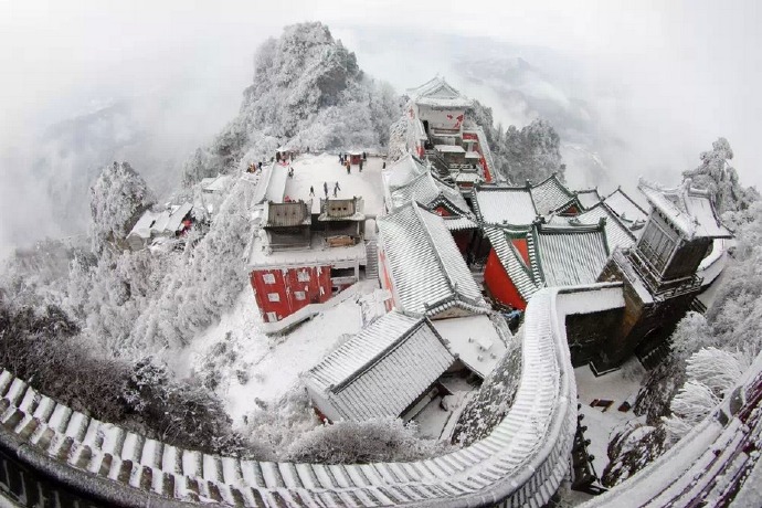 冬天雪景唯美手机壁纸图片图片