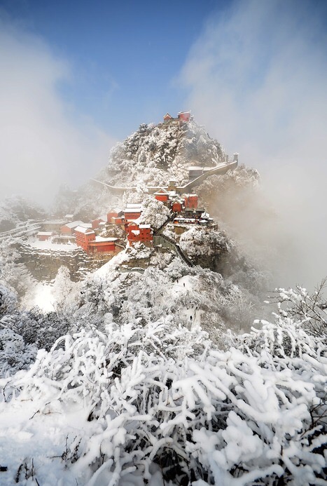 冬天雪景唯美手机壁纸图片图片