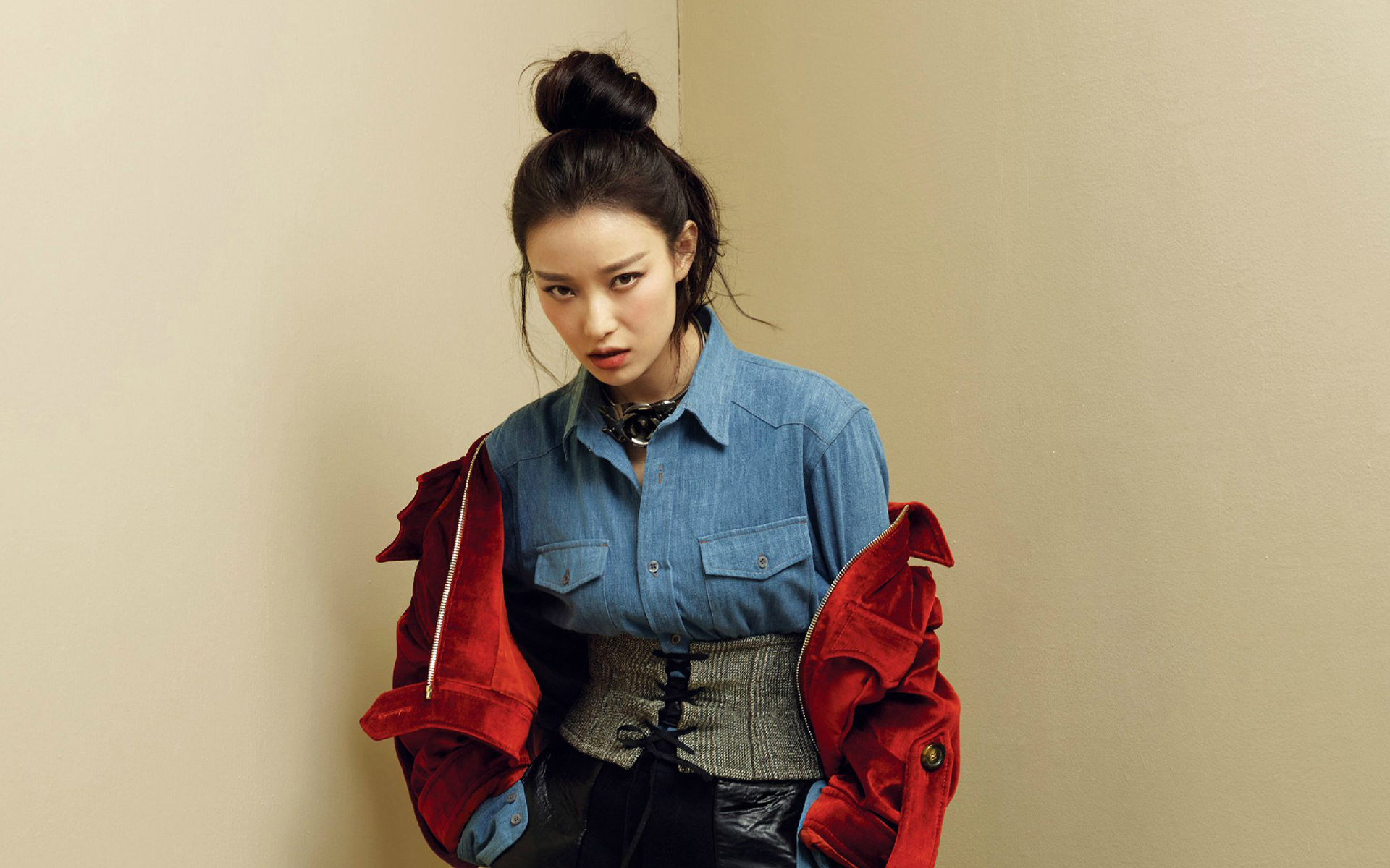 美女明星倪妮性感礼服红毯图片图片