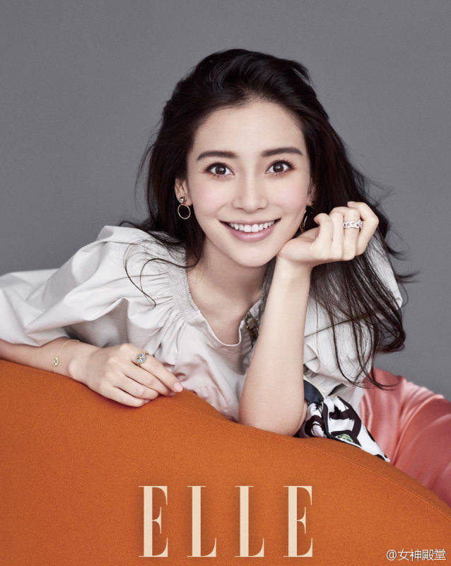 angelababy杨颖时尚杂志冷艳绝美写真大片图片