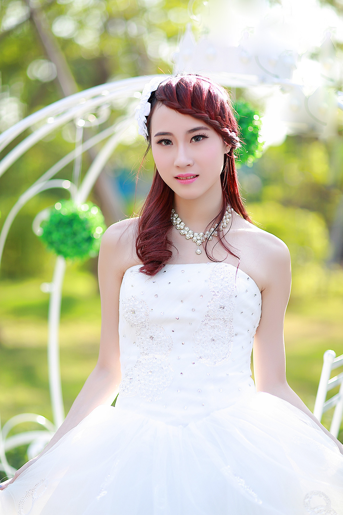 容祖儿首披婚纱 愿做小女人图片