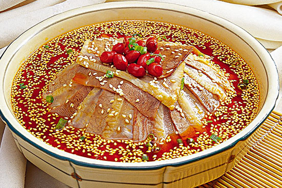 四川美食夫妻肺片图片图片