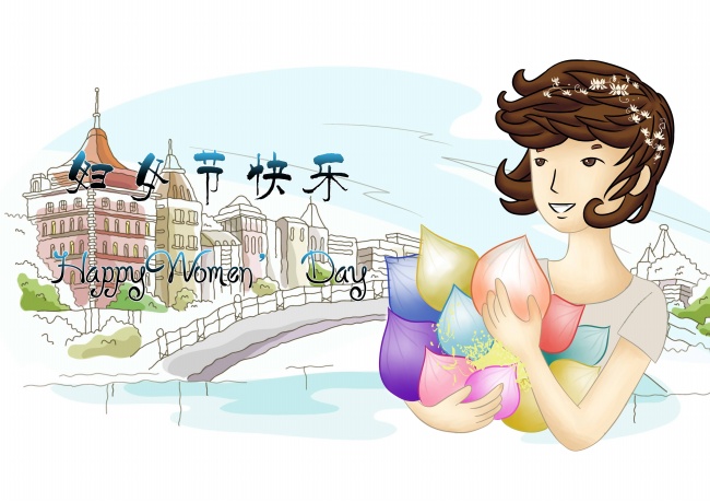 国际劳动妇女节节日素材图片  第五辑图片