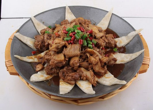 徐州美食高清图片之地锅鸡图片