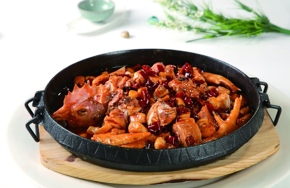 徐州美食高清图片之地锅鸡图片