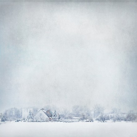 陈妍希晒新神雕侠侣片场照 雪景显唯美图片