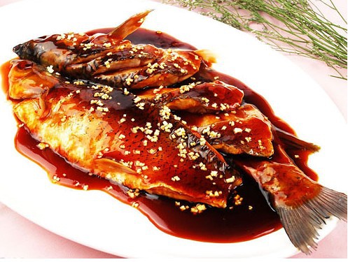 杭州美食之西湖醋鱼图片图片