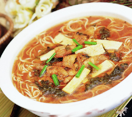 杭州美食片川儿面图片图片