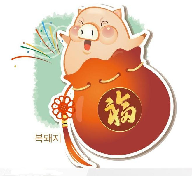 可爱的卡通小猪唯美高清手机壁纸图片