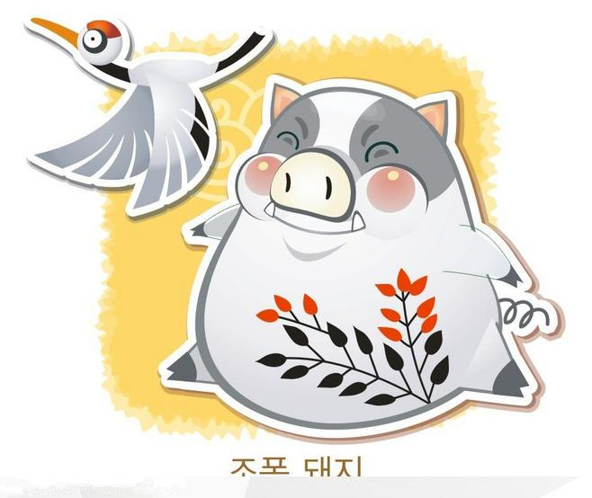 软萌可爱卡通小猪图片手机壁纸图片