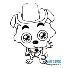 儿童学画画动物 简单的山羊画简笔画 十二生肖羊图片