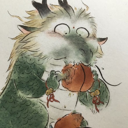 十二生肖猪图片  精美彩绘插画猪爸爸的戒烟史常图片图片