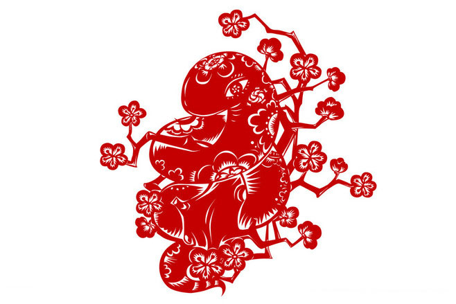 十二生肖蛇图片  唯美蛇图案剪纸图片图片