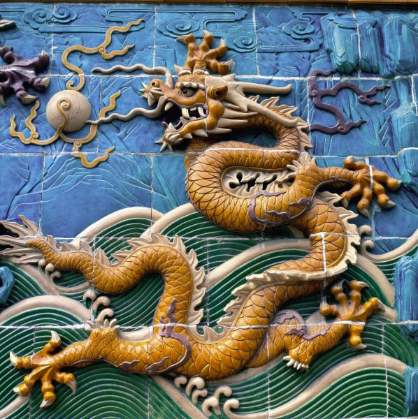 十二生肖龙摄影图片  祥瑞中国龙浮雕图片图片
