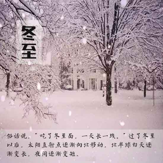 冬至节气唯美雪景壁纸图片图片