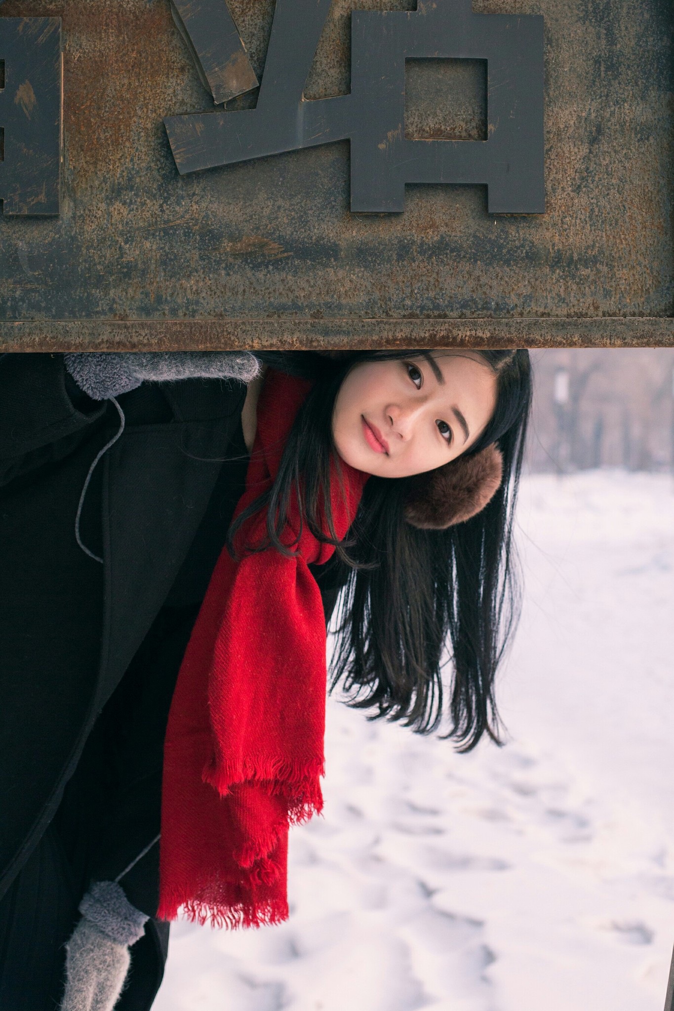 冬天雪景唯美手机壁纸图片图片