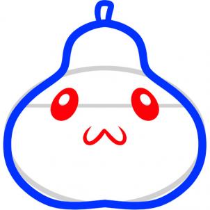 梨简笔画图片：教你怎么画梨  水果简笔画图片图片