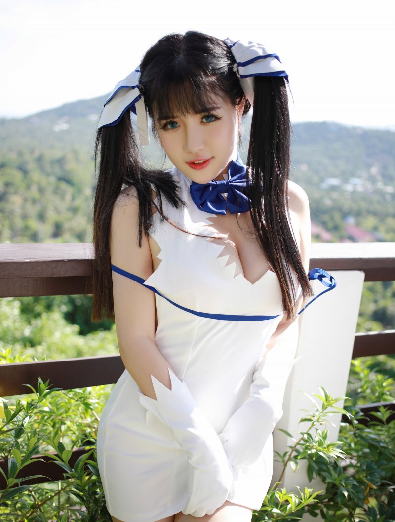 唯美梦幻亚洲美女婚纱摄影写真高清图片图片