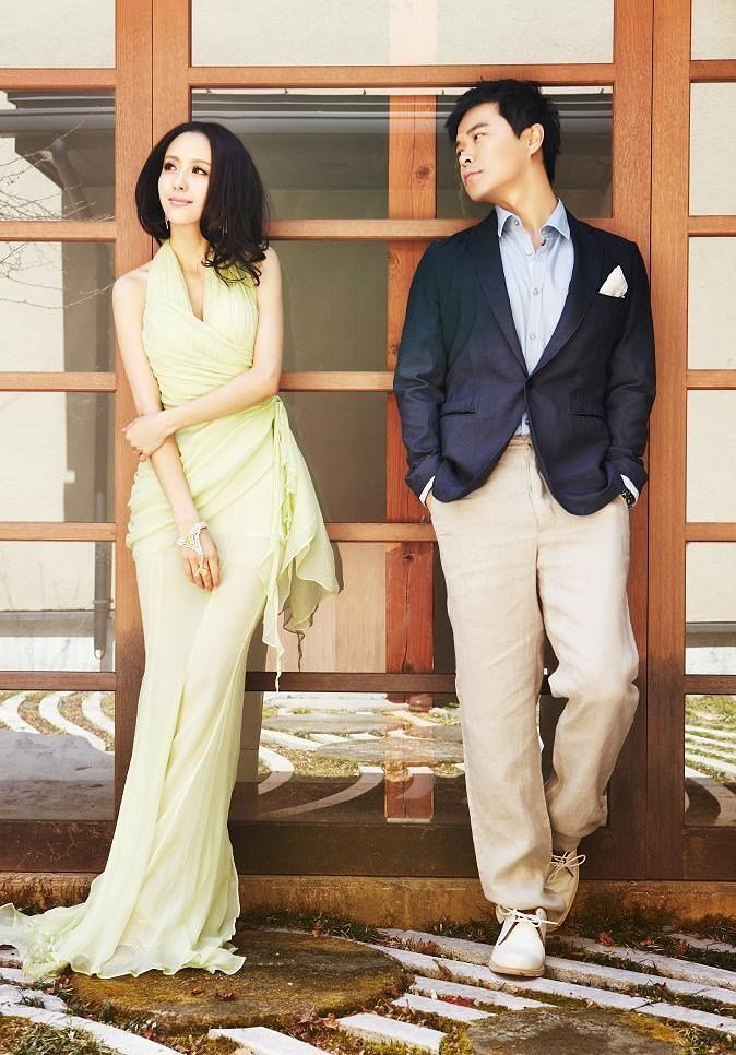陈思成佟丽娅唯美婚纱照图片图片