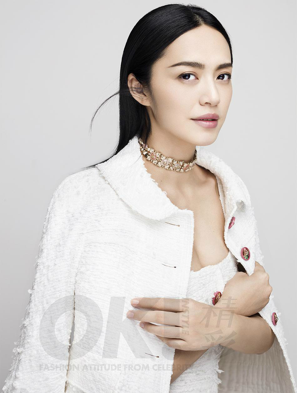 高清中国内地福建省泉州女演员姚晨性感清爽写真图片桌面壁纸图片